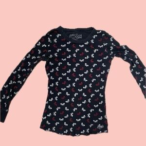 FOX Girls long sleeve tee shirt